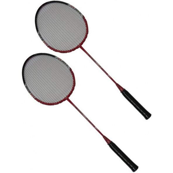 Vertex Advance Badminton Raketi 2liSet + Kılıf Kırmızı