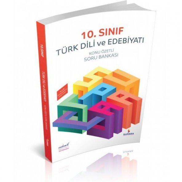 Supara Yayınları 10. Sınıf Türk Dili ve Edebiyatı Konu Özetli Soru Bankası
