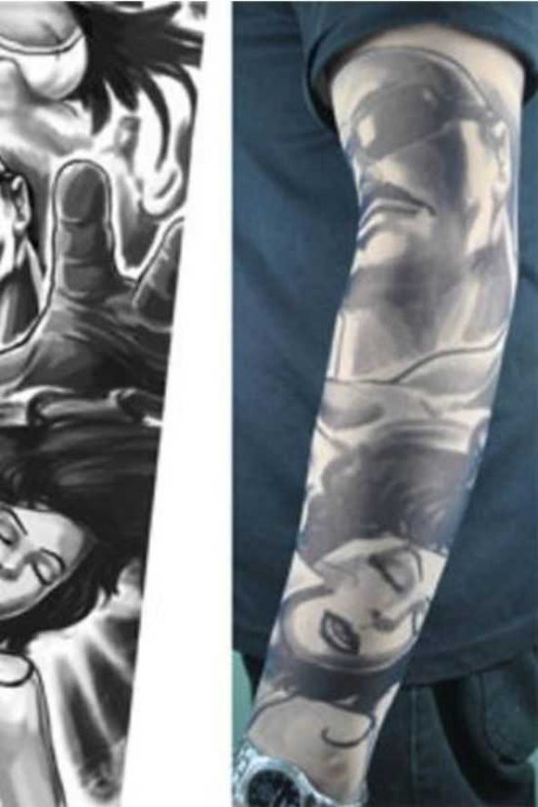 Tattoo Şık Motifli Giyilebilir Dövme