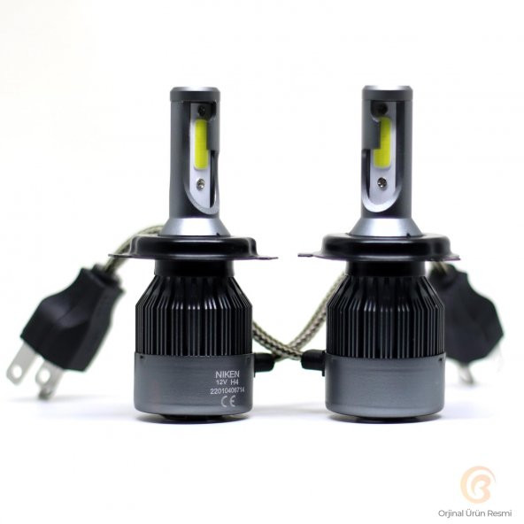 Niken Evo Led Xenon Zenon H4 6500K - Şimşek Etkili - 2