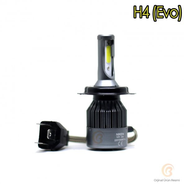 Niken Evo Led Xenon Zenon H4 6500K - Şimşek Etkili - 3
