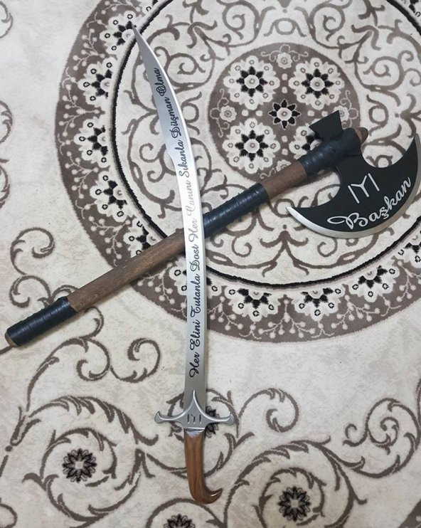 Turgut Alp Baltası 100cm düz saplı - 4