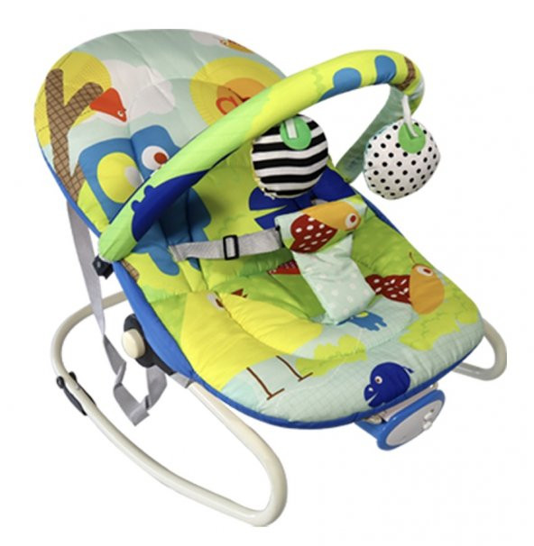 Norfolk Rhythm Titreşimli ve Müzikli Ev Tipi Ana Kucağı - Tam Yatarlı - Kademeli Sırt Ayarı - 76863 - 4