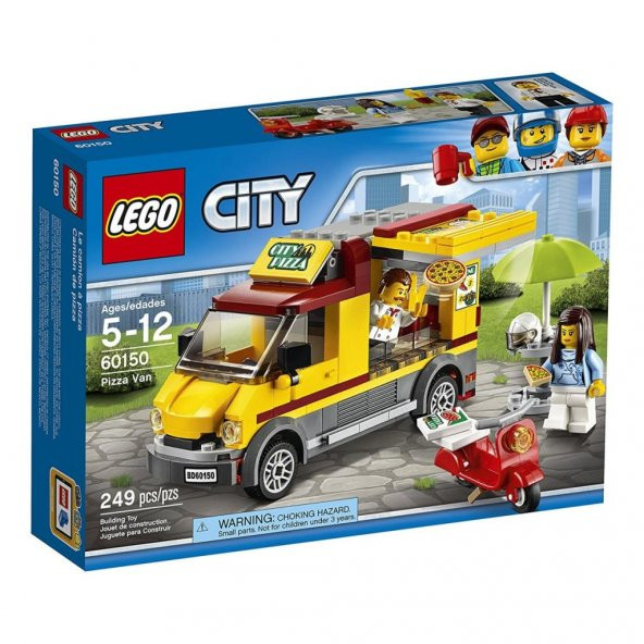 Lego City 60150 Pizza Minibüsü