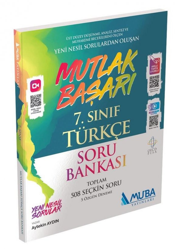 Muba Yayınları 7. Sınıf Türkçe Mutlak Başarı Soru Bankası Yeni 2020