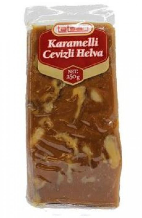 Tatsan  Karamelli Cevizli Helva 250 gr