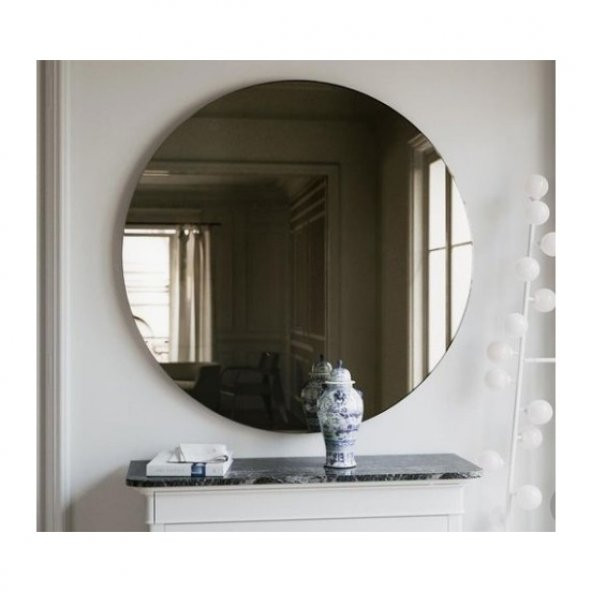 Ayna Fabrikası Sphere Dekoratif Çok Amaçlı Yuvarlak Kesim Modern
