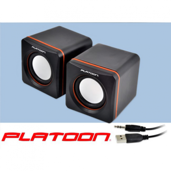 PLATOON PL-4008 USB 2.0 PC SPEAKER 1+1
