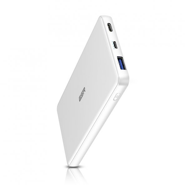 ESR 1000mAh PD USB-C Quick Charge Taşınabilir Hızlı Şarj Cihazı PowerBank, White