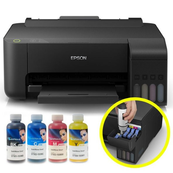 Epson L1110 Süblimasyon Mürekkepli Yazıcı