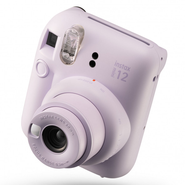 Fujifilm İnstax Mini 12 Fotoğraf Makinesi''Askı''pil LİLA - 3