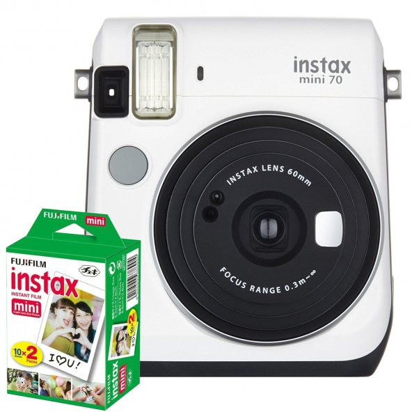 Fujifilm  instax Mini 70 Şipşak beyaz+20'li film