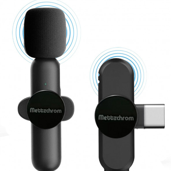 Kablosuz Yaka Mikrofonu Type c Wireless Yaka Mikrofon Tiktok Youtobe Video Çekimleri TC 01