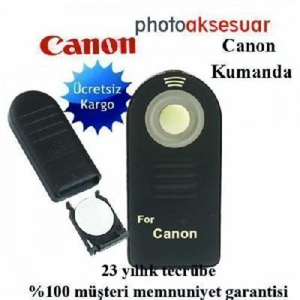 Canon EOS 600D için RC 5 Kablosuz Uzaktan Kumanda