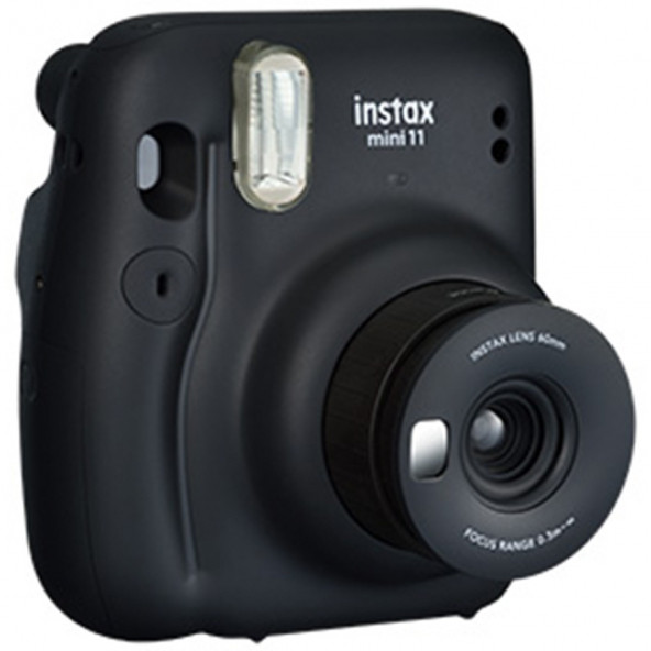 Fujifilm İnstax Mini 11 Şipşak Fotoğraf Makinesi + Askı+Pil (siyah) - 2