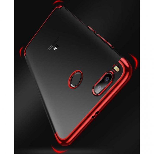 Xiaomi Mi 5x / A1 İnce Köşeleri Renkli Şeffaf Kaliteli Kılıf - 11