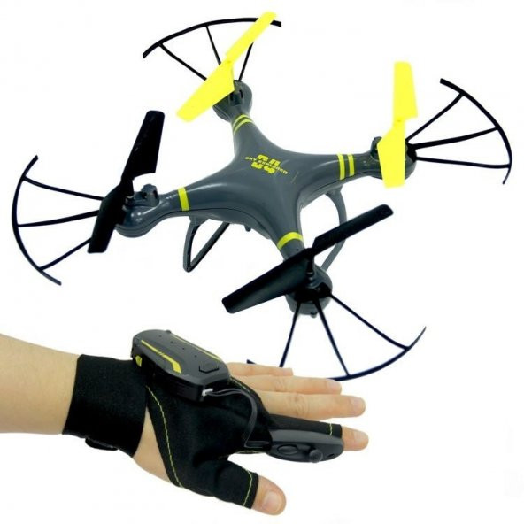 Sky Explorer 04 Eldiven Kontrollü Drone - 1