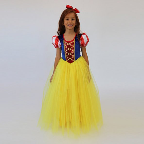 Pamuk Prenses Kostümü - Kabarık Pamuk Prenses Kostümü - Tameris Kostüm