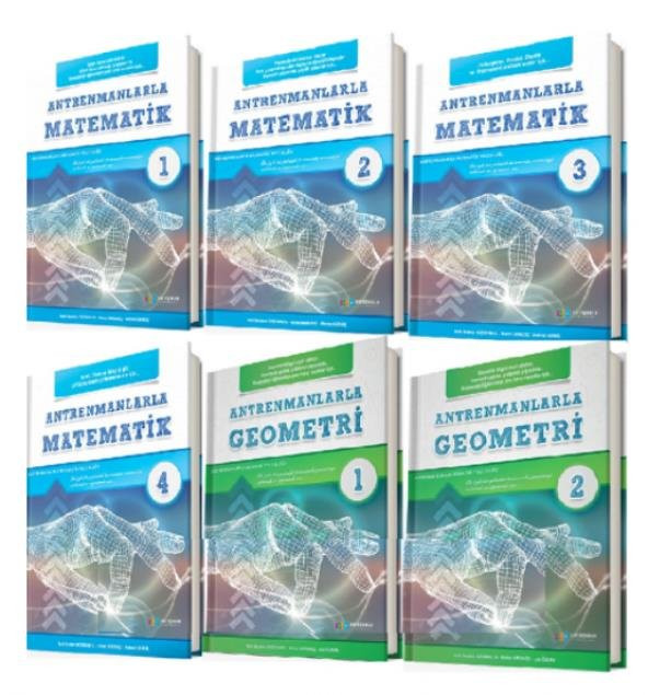 Antrenmanlarla Matematik-Geometri Seti (6-Kitap) +Hediye