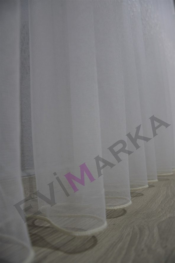 Brillant Yağmur 46203 Natura Ütü İstemez Tül Perde - 2
