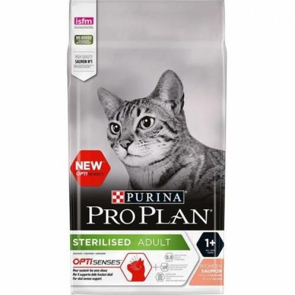 Pro Plan Sterilised Cat Salmon Somonlu 3 kg