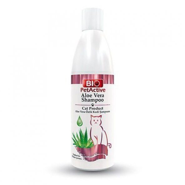 Biopetactive Aloe Vera Shampoo- Kedi Şampuanı 250 Ml