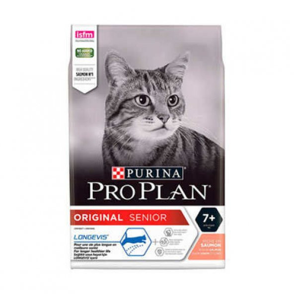 ProPlan Adult +7 Somonlu Yaşlı Kuru Kedi Maması 3 kg