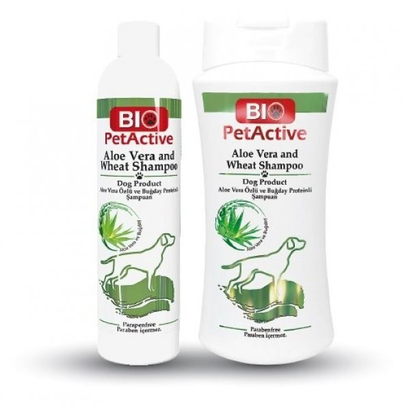 Biopetactive Aloe Vera Shampoo- (Aloe Vera Özlü Köpek Şampuanı) 4