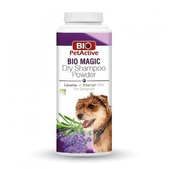 Biopetactive Toz Şampuan Bıomagıc Dry Shampoo Powder- (Köpekler İ