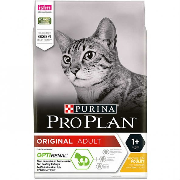 Pro Plan Yetişkin Kediler İçin Tavuklu Kedi Maması 1,5 Kg