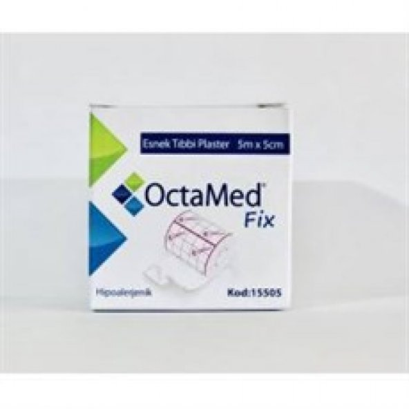 OctaMed Fix Esnek Tıbbi Plaster - 10Mx5cm