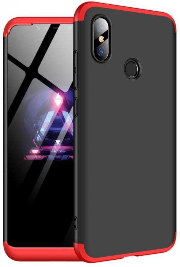 Xiaomi Redmi Note 6 Pro  Kılıf Zore Kamera Korumalı Tam Koruma Ays - 2