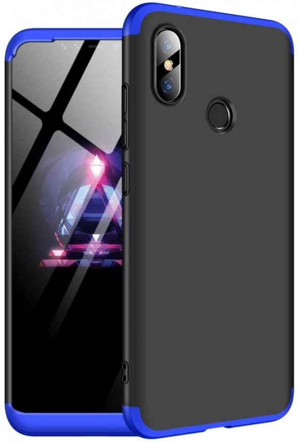 Xiaomi Redmi Note 6 Pro  Kılıf Zore Kamera Korumalı Tam Koruma Ays - 3