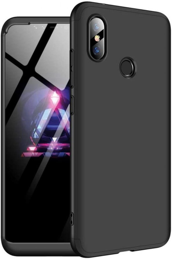 Xiaomi Redmi Note 6 Pro  Kılıf Zore Kamera Korumalı Tam Koruma Ays - 4
