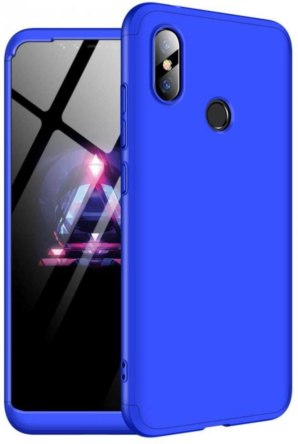 Xiaomi Redmi Note 6 Pro  Kılıf Zore Kamera Korumalı Tam Koruma Ays - 6