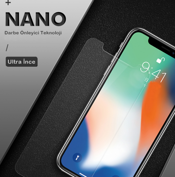 Apple iPhone X Nano Cam Ekran Koruyucu - 6