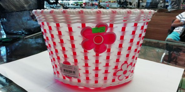 Bisiklet Sepeti Çocuk (Kırmızı)