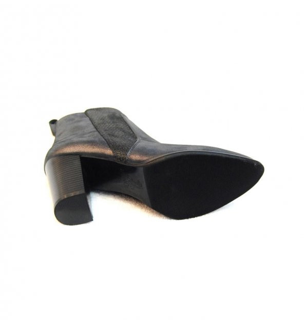 Venüs 1879047Deri Yeni Sezon topuklu platin bot - 5