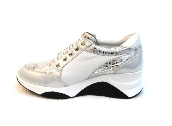 Kadın 185600k Beyaz Günlük Gizli Topuk Ayakkabı 185600k