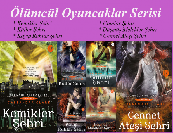 Ölümcül Oyuncaklar Seti ( 6 Kitap ) - Cassandra Clare - Artemis