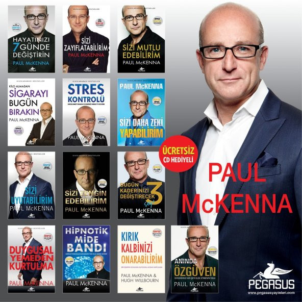 Paul McKenna Kitapları Özel Takım Set (13 Kitap)