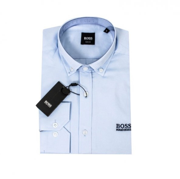 Hugo Boss SlimFit Kalıp Oxford Gömlek