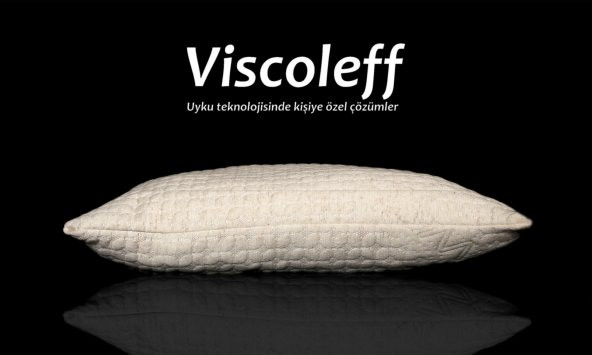 Yün Dolgulu Visco Katmanlı Yastık 50X70X14 cm - 3