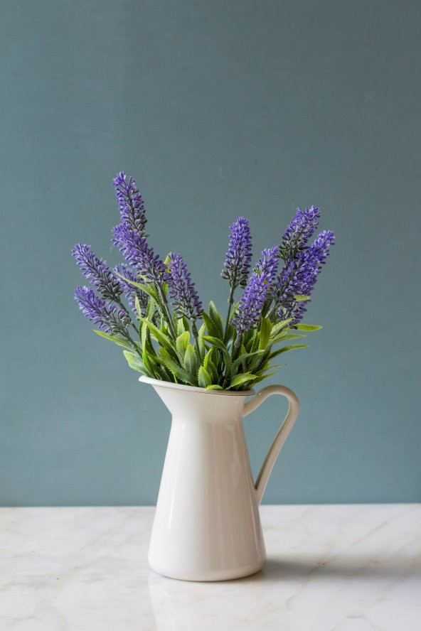 2li Mor Nemesia (Ömürsüz) Yapay Çiçek - 2