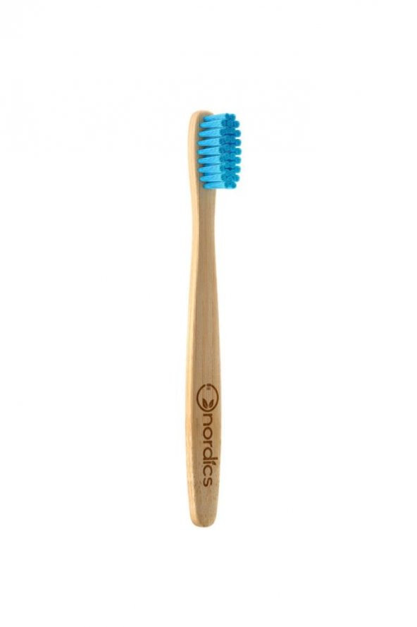 Nordics Bambu Çocuk Diş Fırçası Mavi