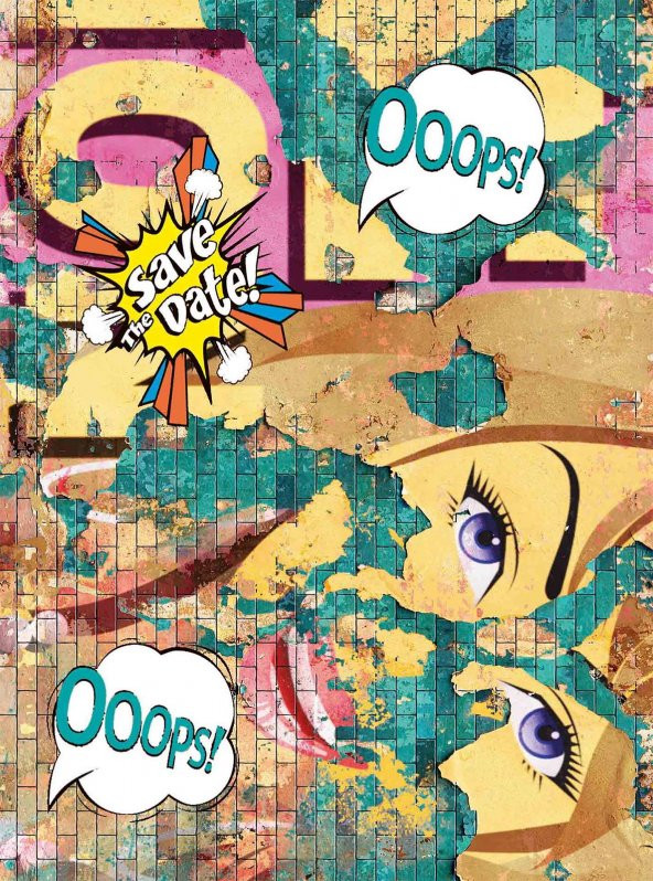 EUROSER Modern Popart2 Desenli Çocuk Halısı - 2