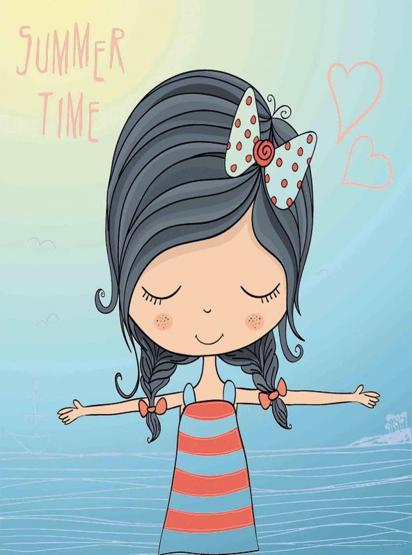 EUROSER Kız Çocuk Desenli Çocuk Halısı - 2