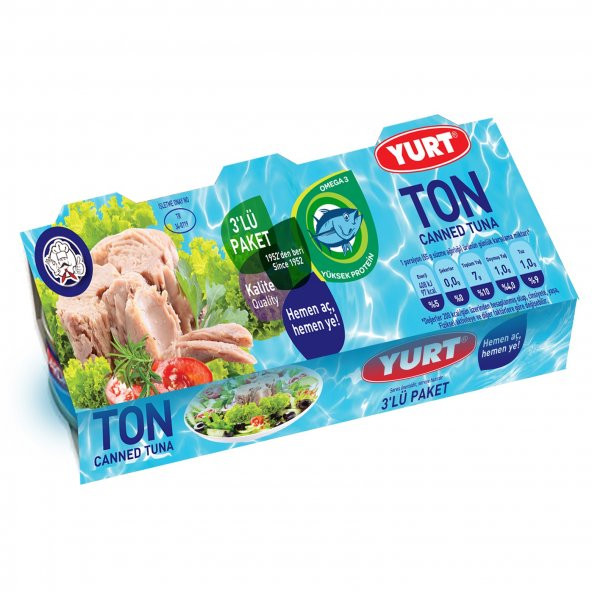 Ton Balığı 80 gr. (3'lü Paket)