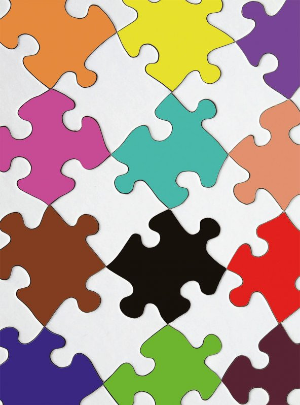 EUROSER Renkli Puzzle1 Desenli Çocuk Halısı - 2