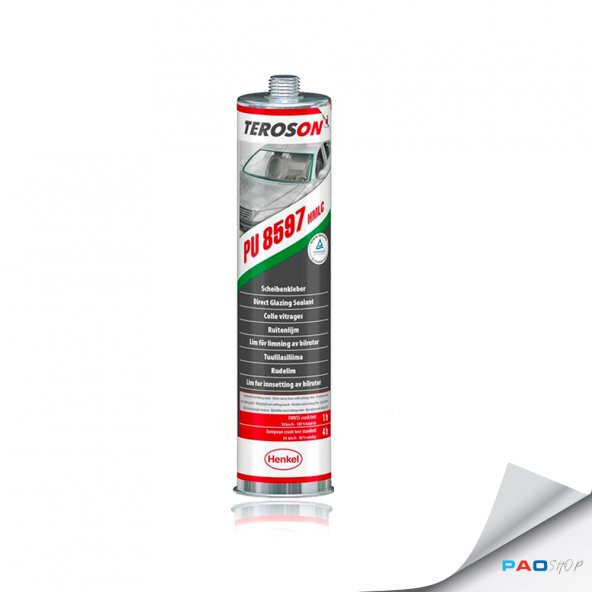 TEROSON PU 8597 Sarkmaya Dirençli Hızlı Cam Yapıştırıcı 310 ml - 1